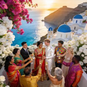 Indian Wedding in Santorini 1 Indian Wedding in Santorini