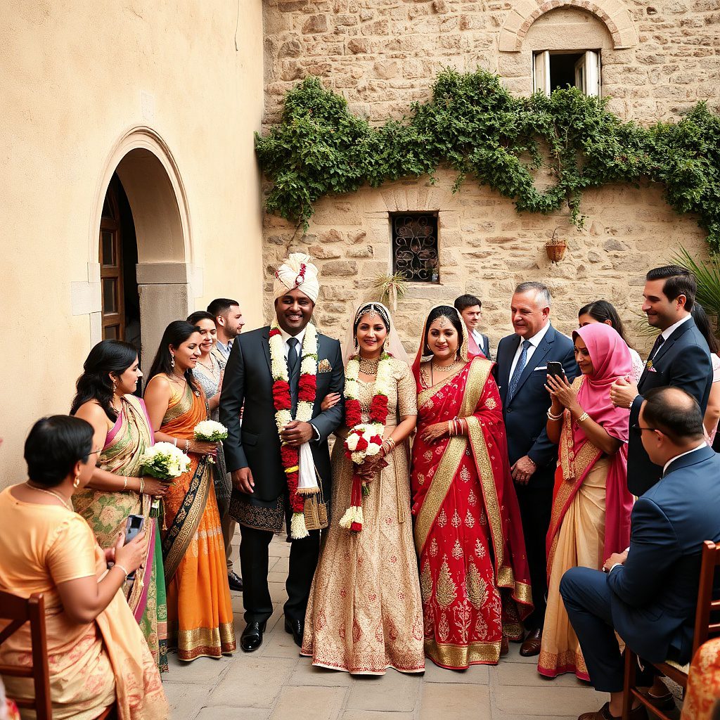 Indian Wedding in Tuscany